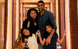[Watch] "We are excited" - Ravichandran Ashwin's daughters ace 2024 T20 World Cup quiz