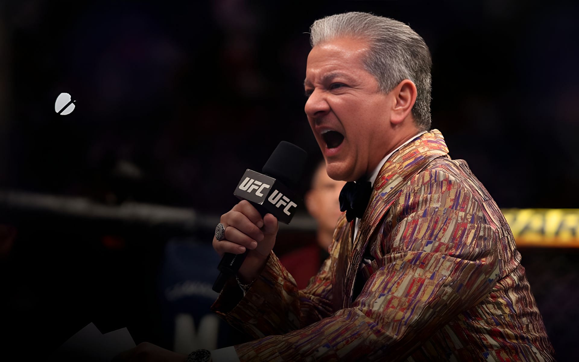 UFC Fight Tonight - Bruce Buffer at UFC event [Image courtesy: UFC.com]