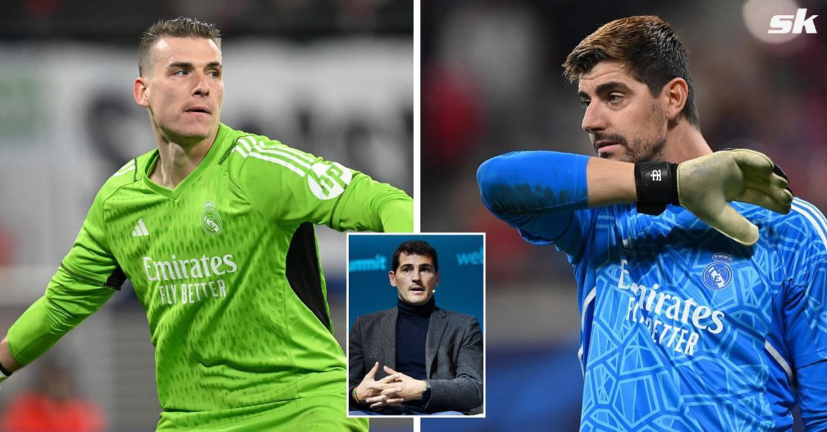 Iker Casillas explains why Andriy Lunin should start over Thibaut Courtois.