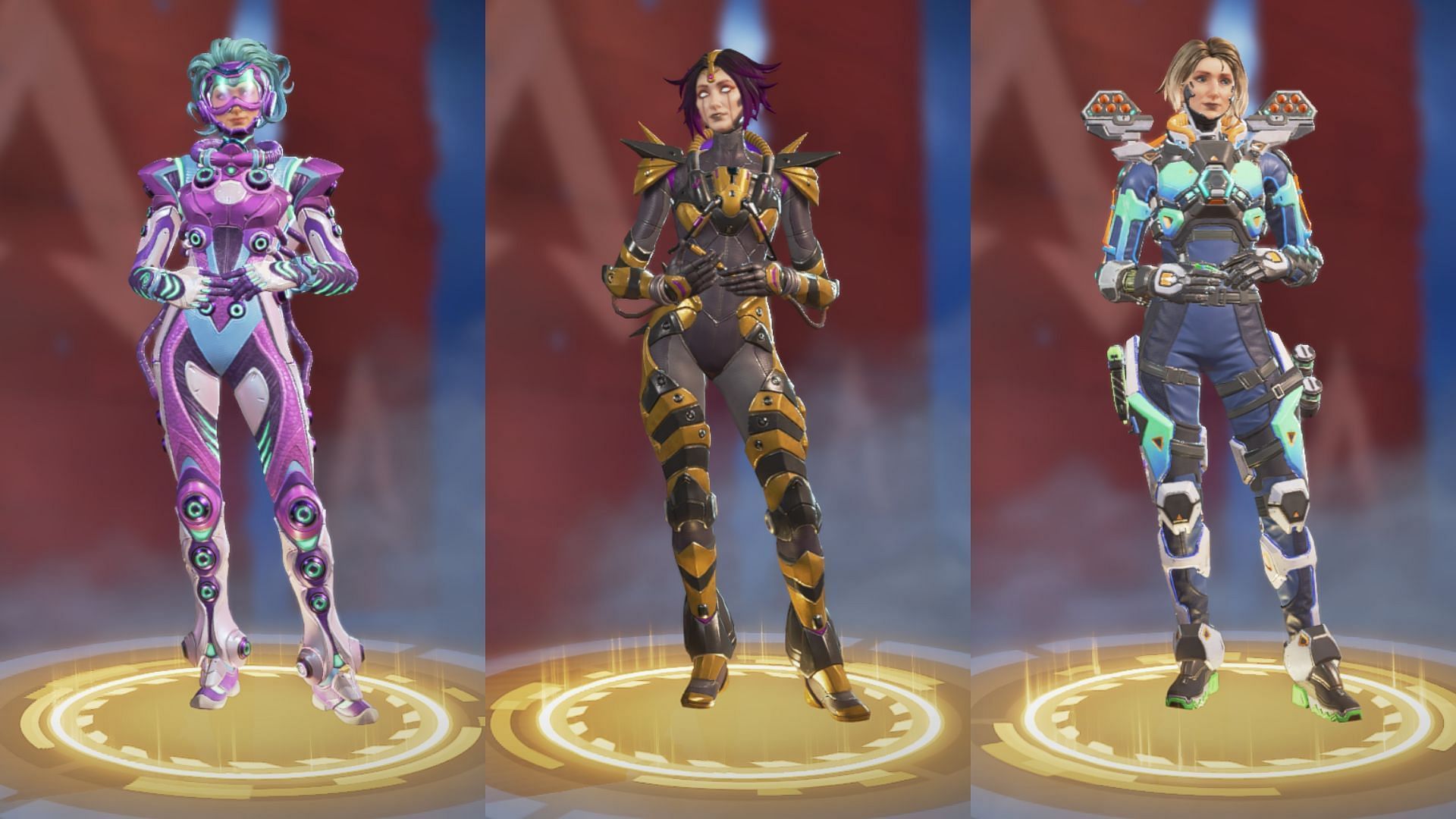 Legendary Horizon skins (Image via EA)