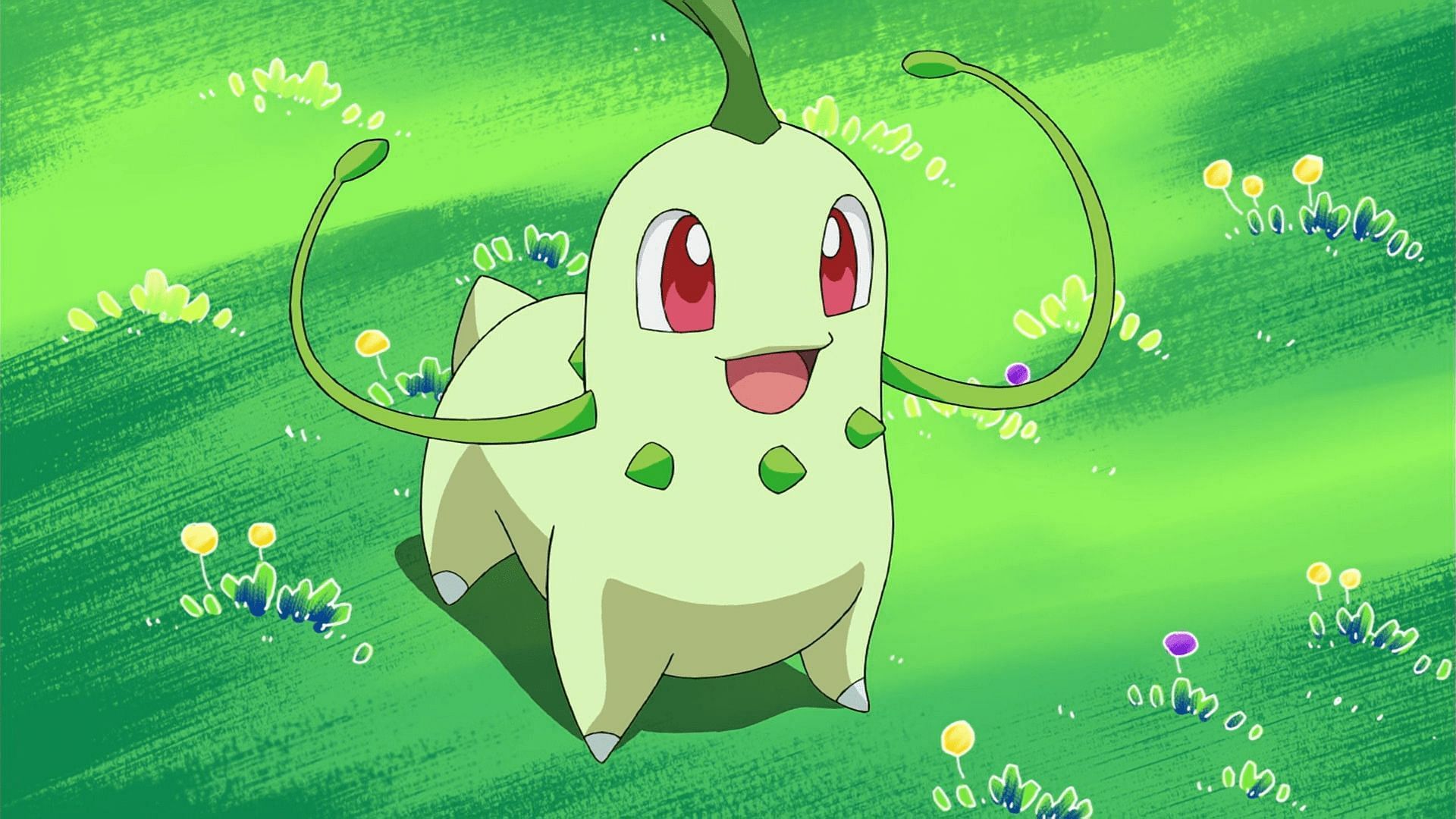 Chikorita is notorious for being the worst starter in the franchise (Image via The Pokemon Company)