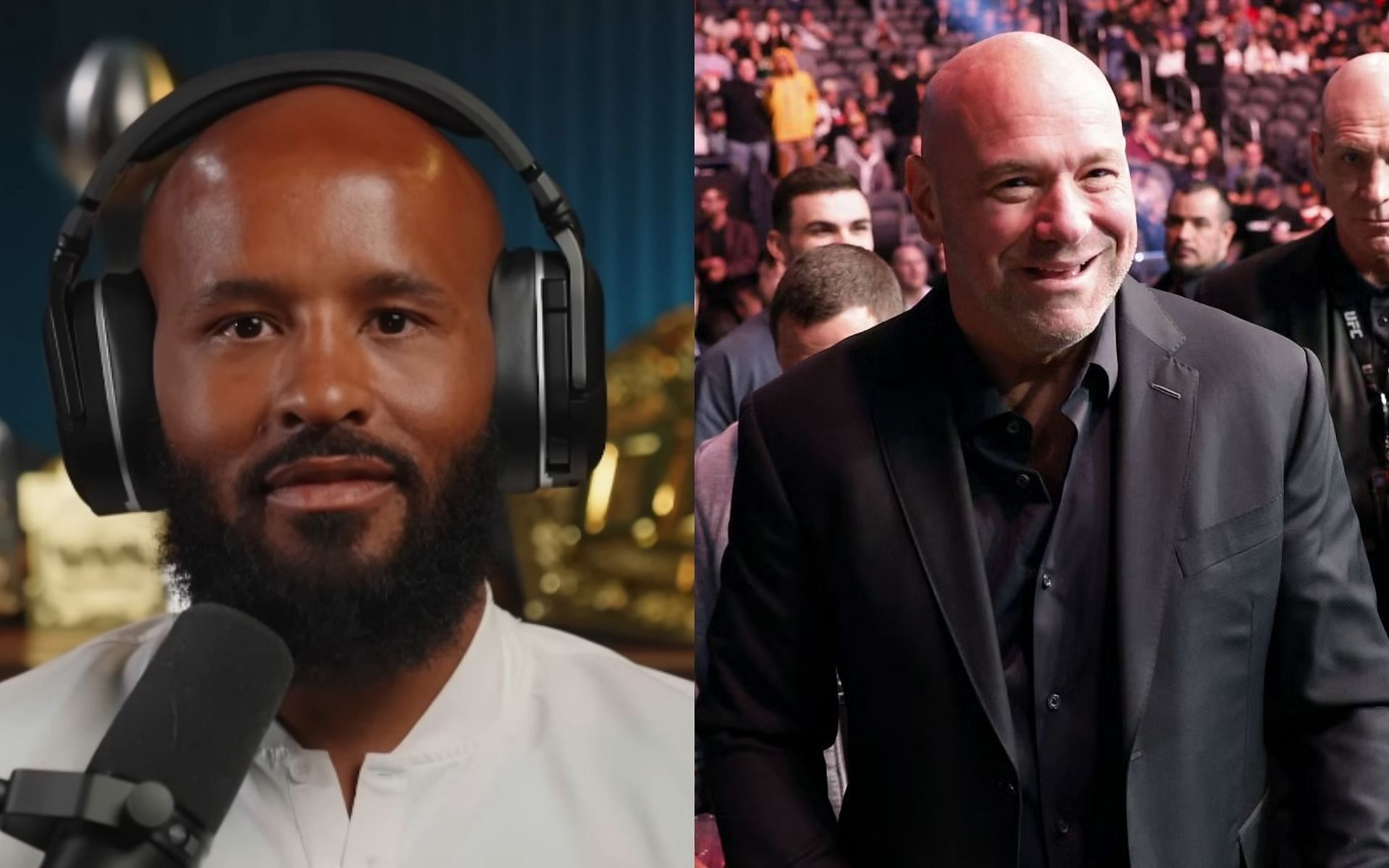 Demetrious Johnson drops bombshell, says UFC gave quarterly incentives to fighters based on Instagram traffic [Image courtesy: Mighty - YouTube, and Getty Images]