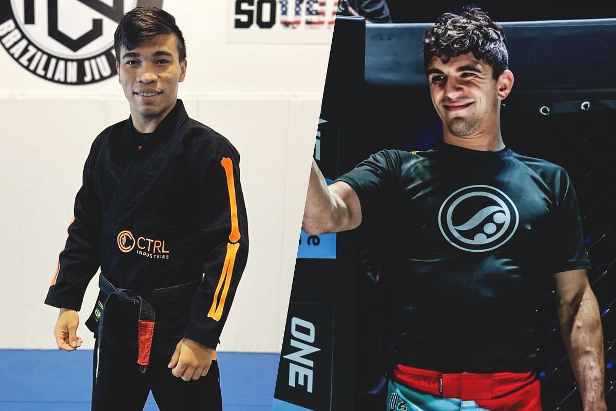 Gabriel Sousa and Mikey Musumeci - Photo by ONE Championship
