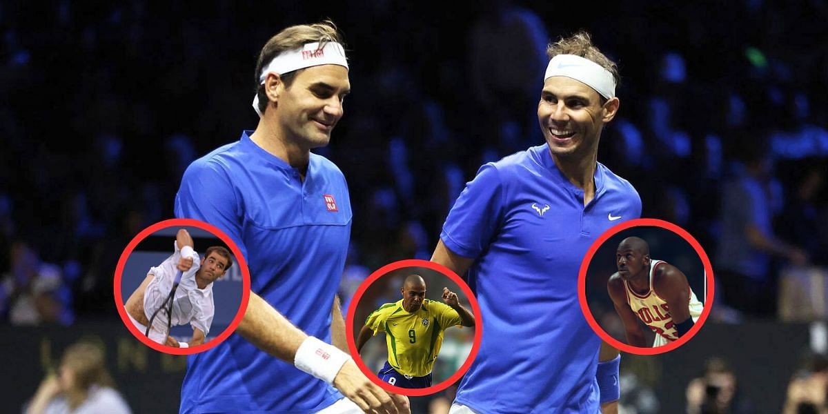 Rafael Nadal and Roger Federer on inspiration figures from the sporting world