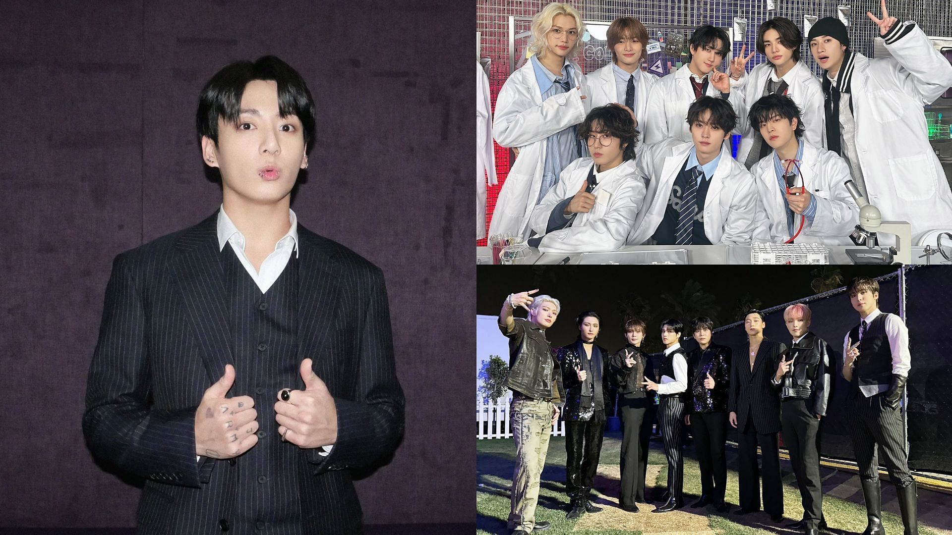 Stray Kids, Jungkook and ATEEZ get recognition 