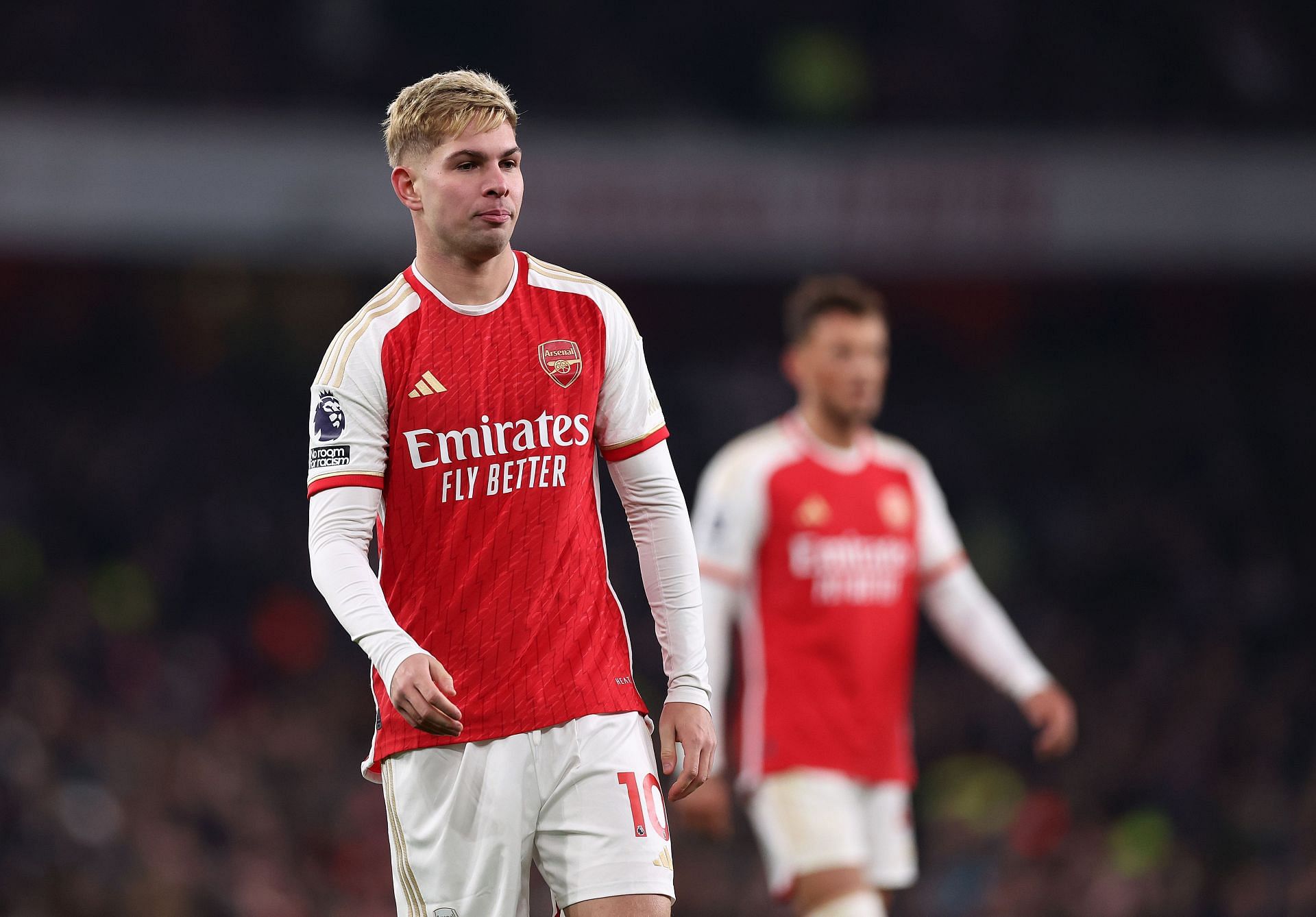 Emile Smith Rowe will have to cautiously wait before making his next move.