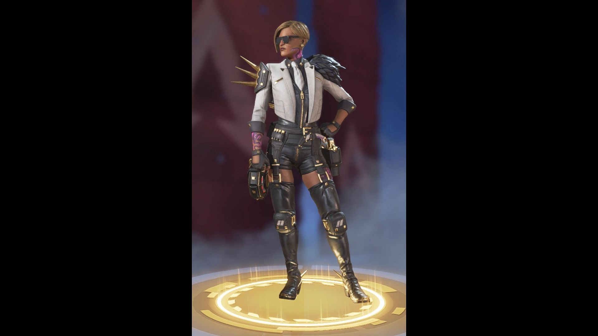 Furious Fatale Mad Maggie skin in Apex Legends (Image via Electronic Arts)
