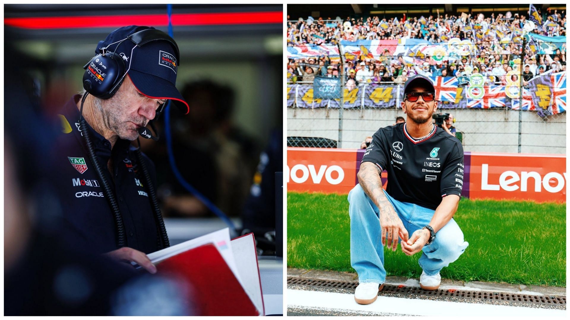 Adrian Newey hints on continuing with F1 as Lewis Hamilton and Ferrari