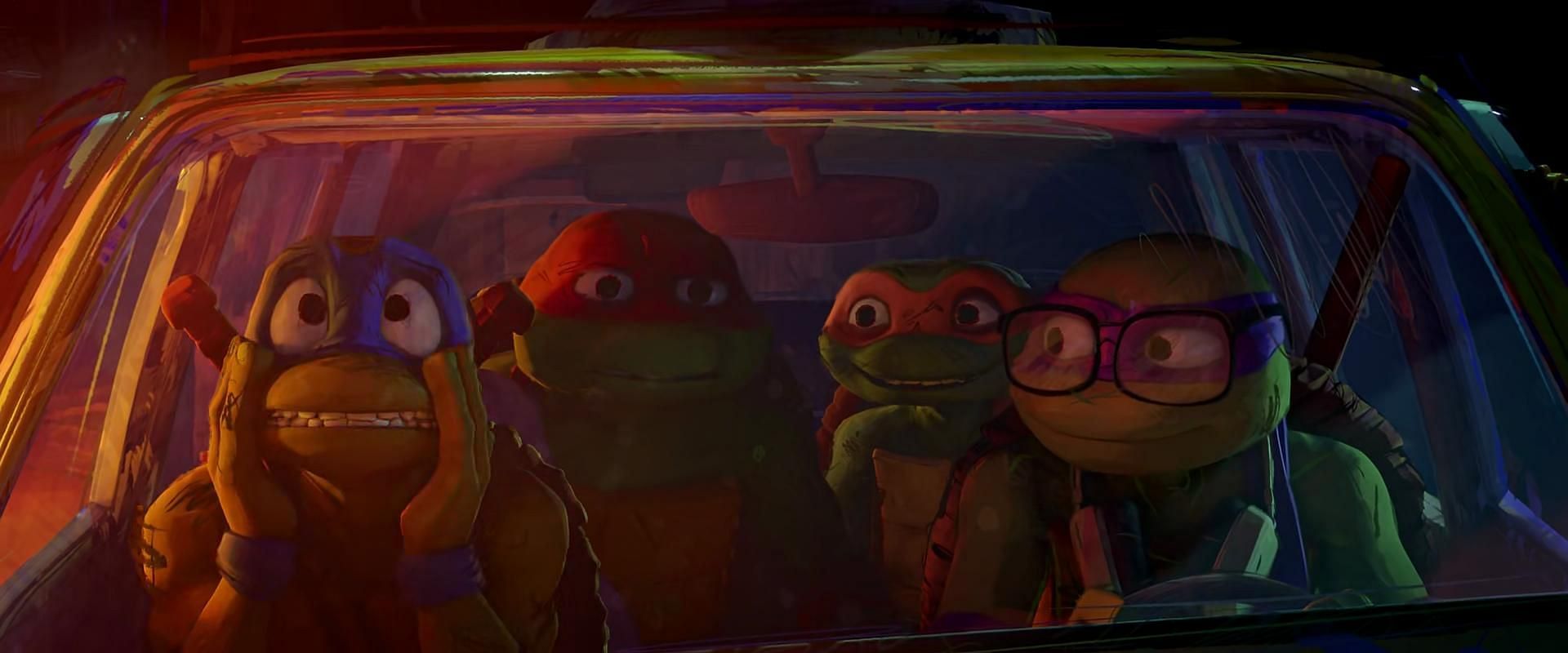 A still from the movie Teenage Mutant Ninja Turtles: Mutant Mayhem (Image via IMDb)