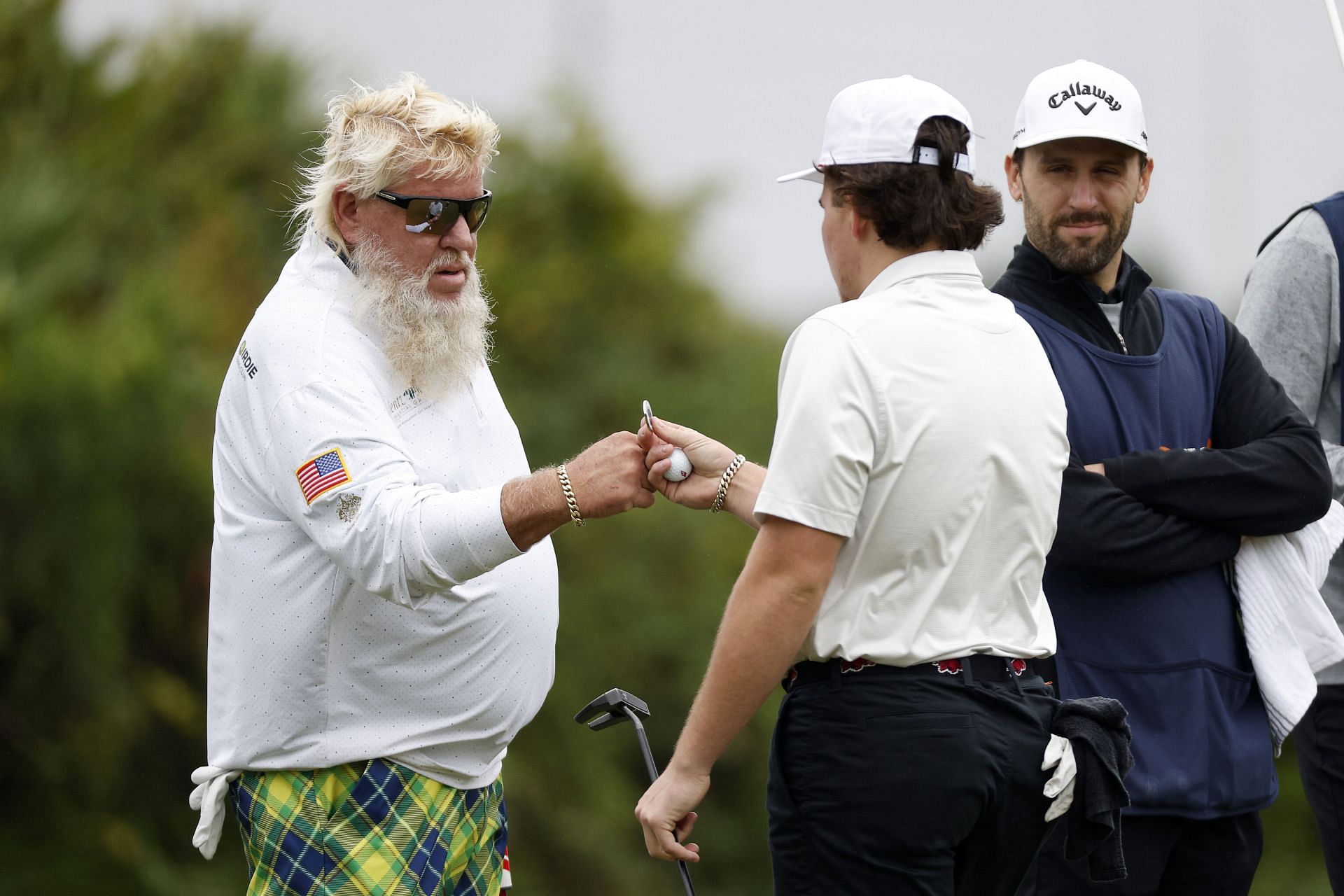 John Daly and John II at the PNC Championship (Image via Getty)