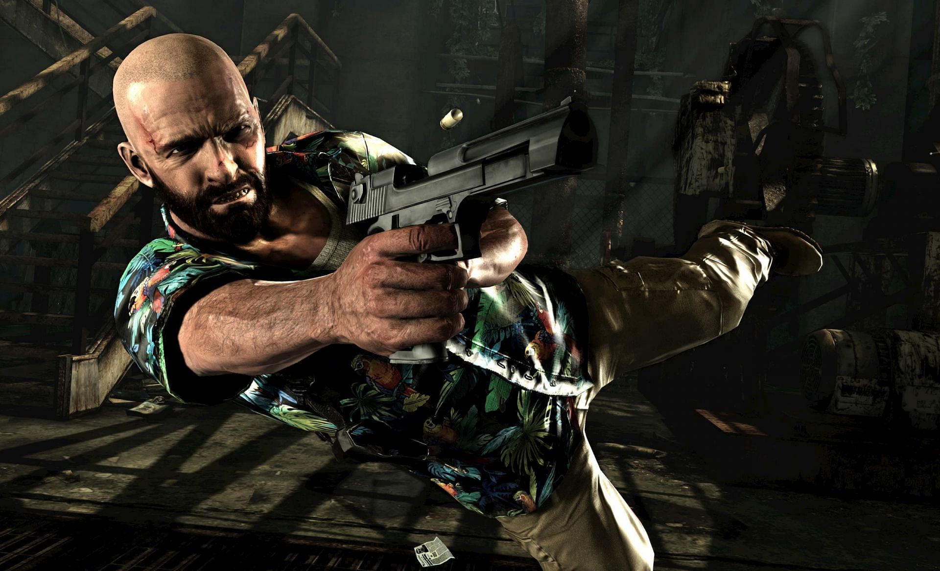 Max Payne performing his signature shootdodge dive (Image via Rockstar Games)