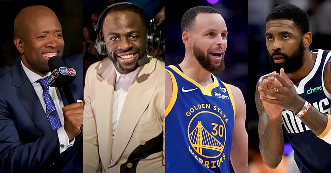 "His inner Steph Curry?" - Kenny Smith can't believe Draymond Green's Kyrie Irving take linked to 2x MVP