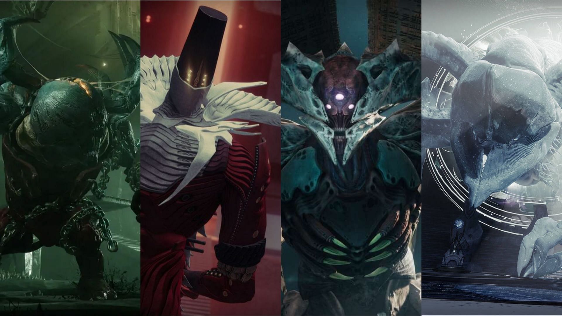 Pantheon bosses (Image via Bungie) 