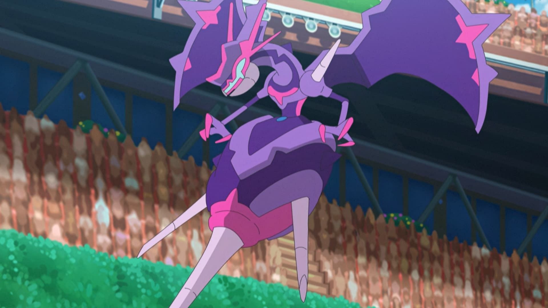 Ash&#039;s Naganadel as seen in the anime (Image via The Pokemon Company)