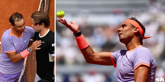 "Sometimes people doubt Rafael Nadal...He's going to be ready for French Open" - Italian Open 1R opponent Zizou Bergs