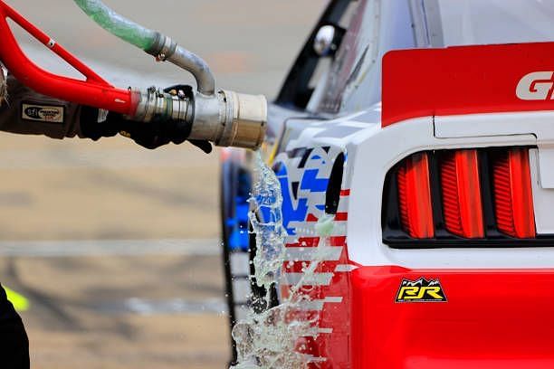 gallon of NASCAR fuel cost