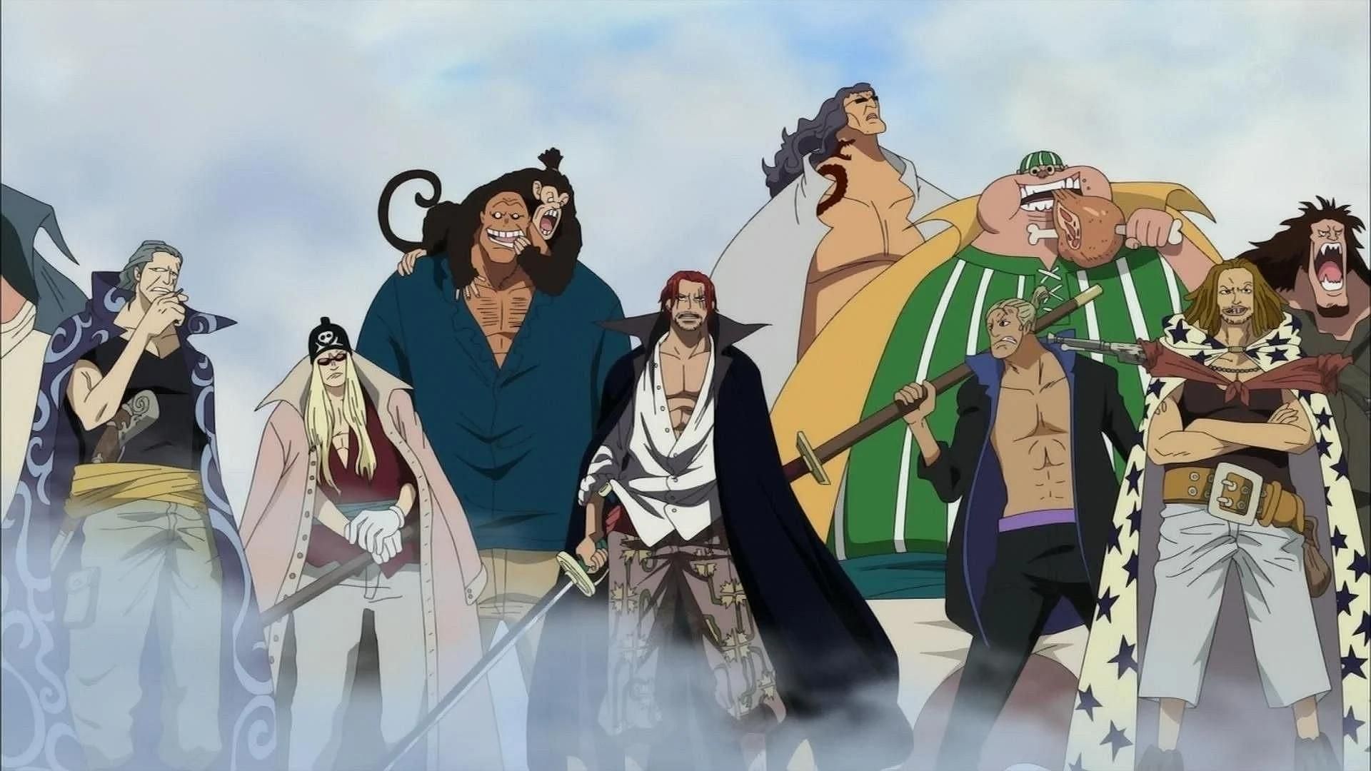 The Red-Haired Pirates (Image via Toei Animation)