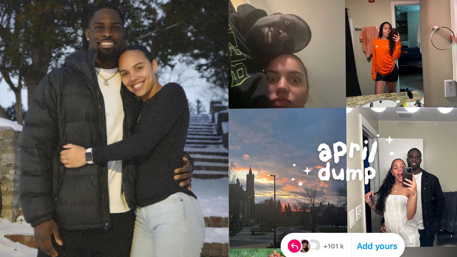 Clemson RB Phil Mafah’s GF Kitana Burgard Shares Heartwarming Snippets ...