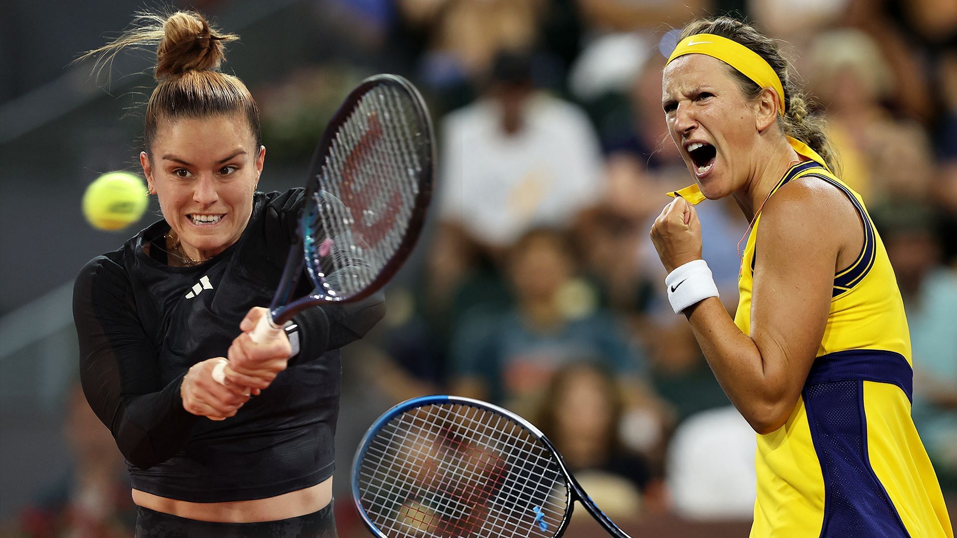 Maria Sakkari vs Victoria Azarenka is one of the fourth-round matches at the 2024 Italian Open.