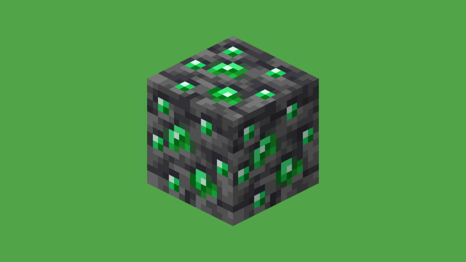 The deepslate emerald ore (Image via Mojang Studios)