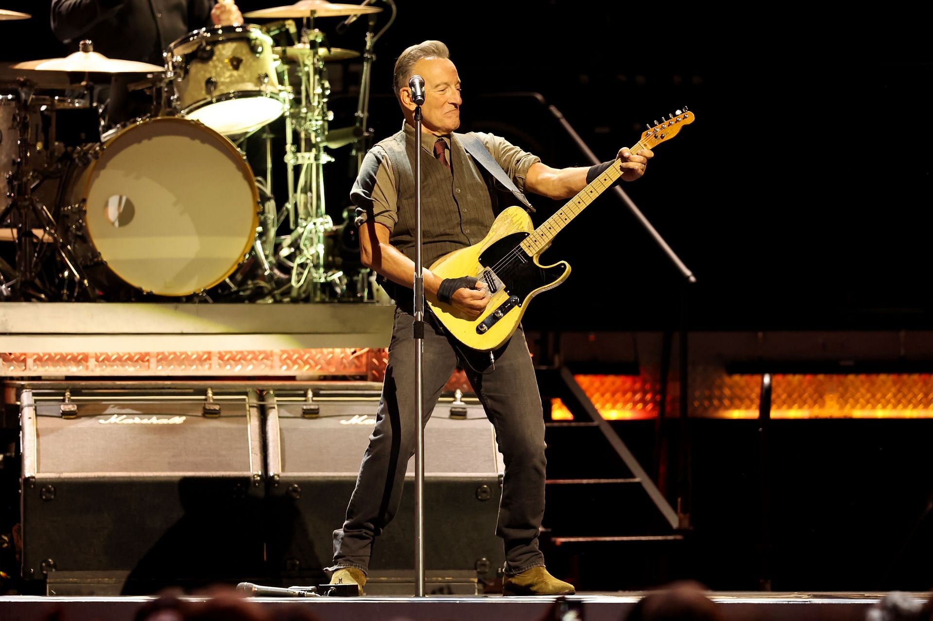 Bruce Springsteen And The E Street Band Perform At The Kia Forum