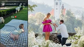 Luka Doncic's fiancee Anamaria Goltes shares heartwarming pic of daughter Gabriella with their 3 pet dogs
