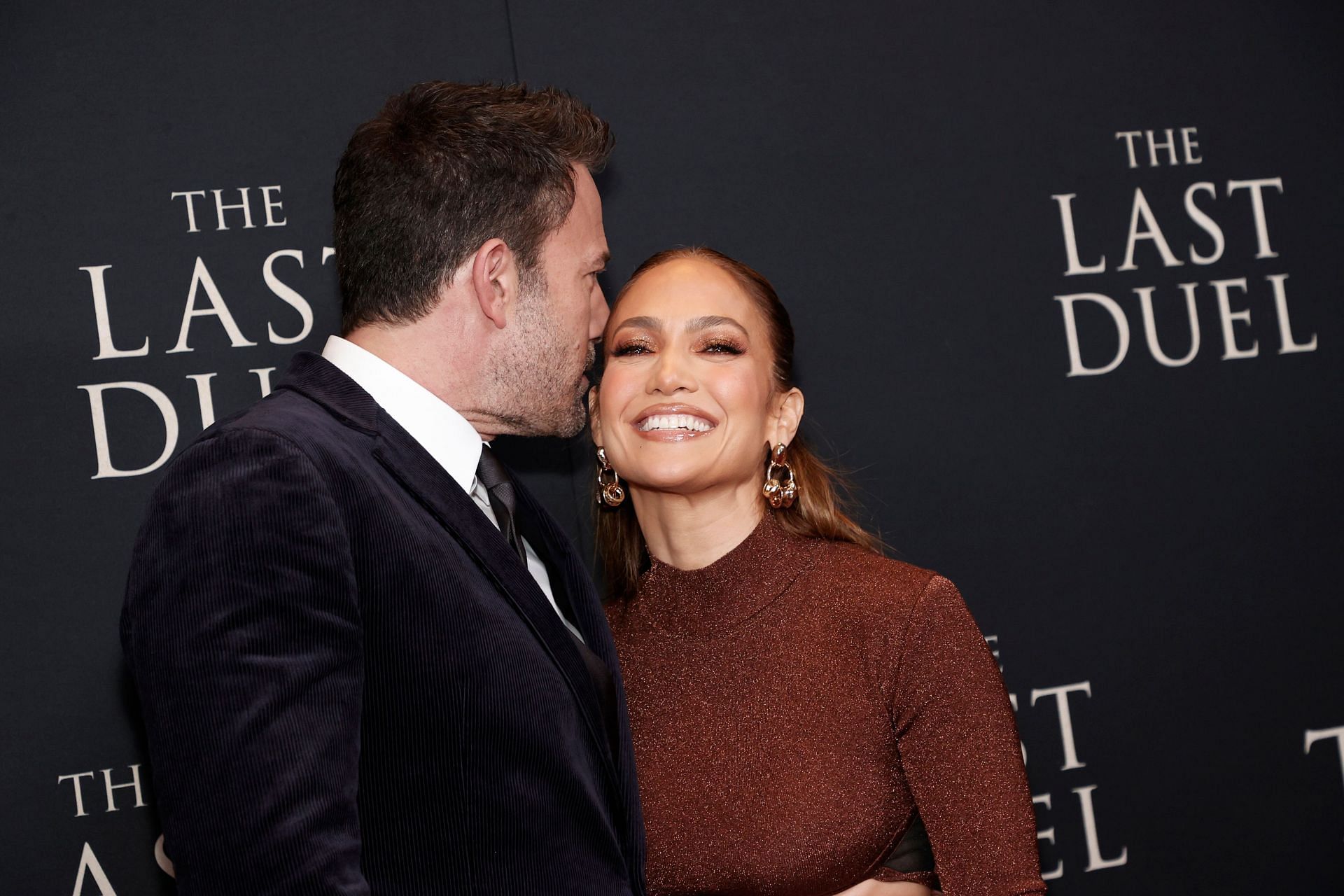 Bennifer at &quot;The Last Duel&quot; premier (Image via Arturo Holmes/Getty Images)