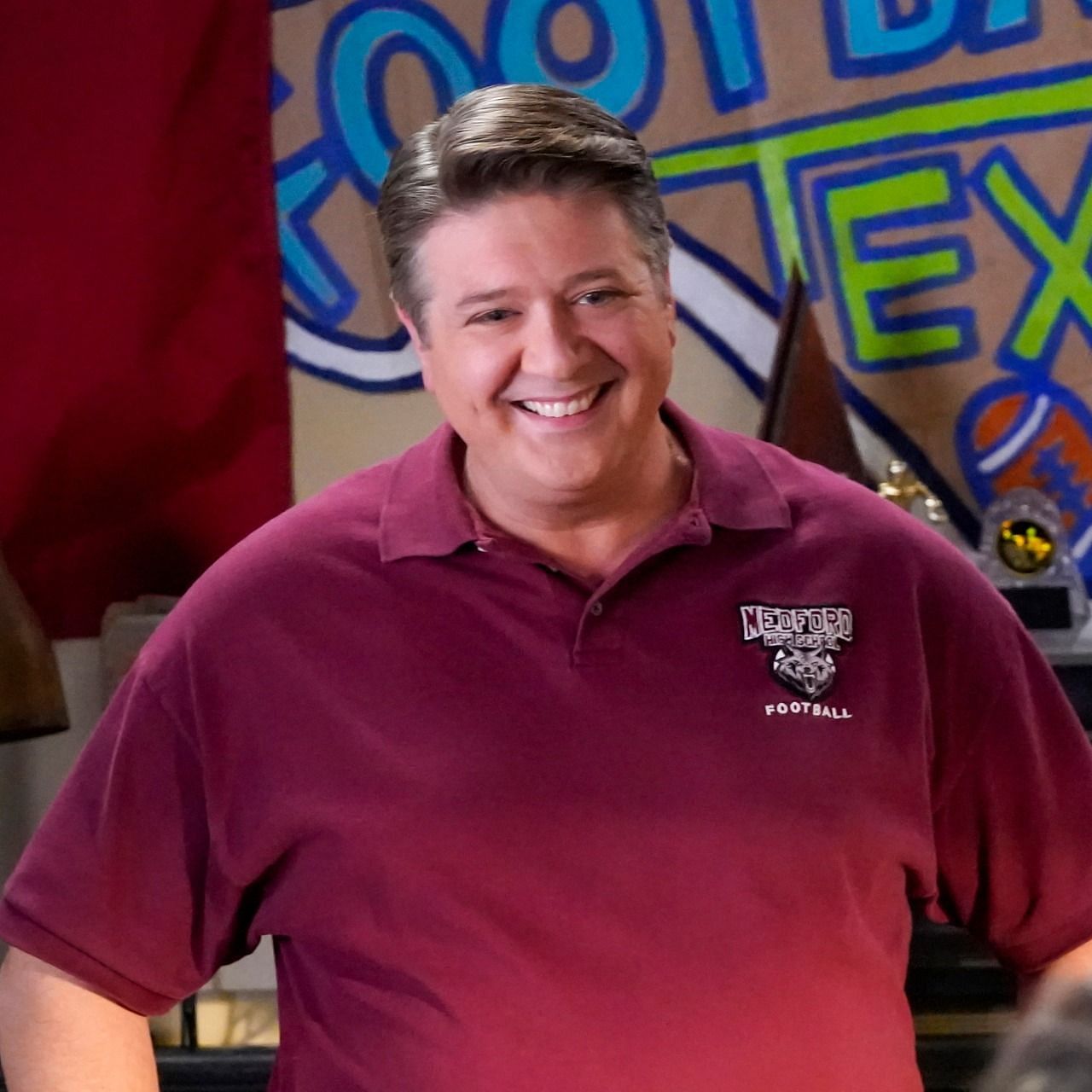 Lance Barber seen as George Cooper in Young Sheldon (Image Via Facebook/@Young Sheldon)