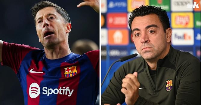 Xavi comments on Robert Lewandowski's future at Barcelona amid exit links