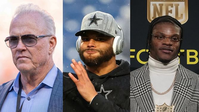 Stephen Jones compares Dak Prescott contract situation to Lamar Jackson’s multi-year marathon negotiation