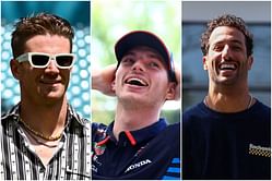 Watch: Hilarious video of Max Verstappen, Daniel Ricciardo, and Nico Hulkenberg getting drunk on a plane resurfaces
