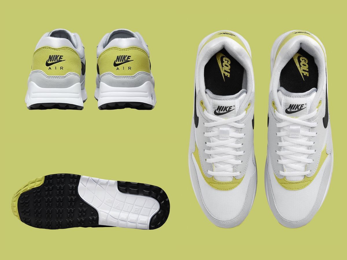 Nike Air Max 1 &#039;86 OG Golf &ldquo;Bright Cactus&rdquo; sneakers (Image via Twitter/@SBDetroit)