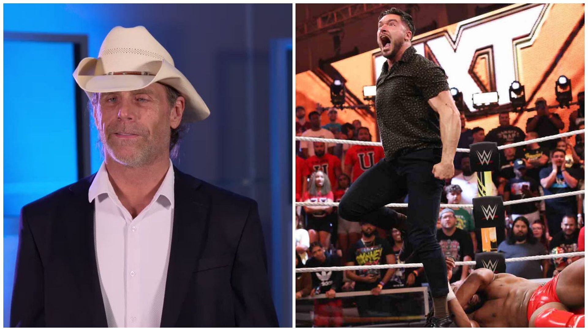Shawn Michaels (left), and Ethan Page (right) [Image credits: HBK