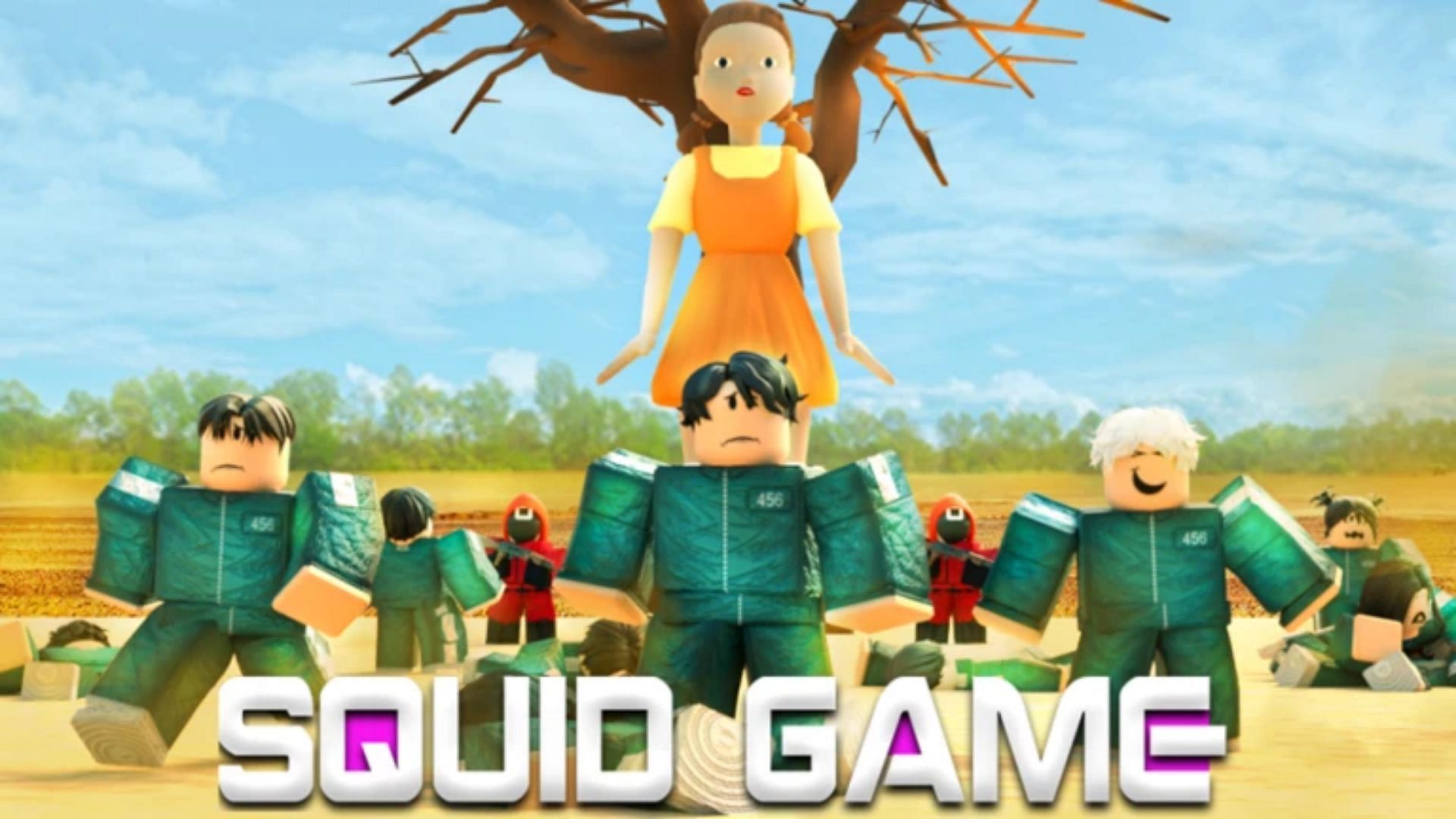 Official Squid Game cover (Image via Roblox)