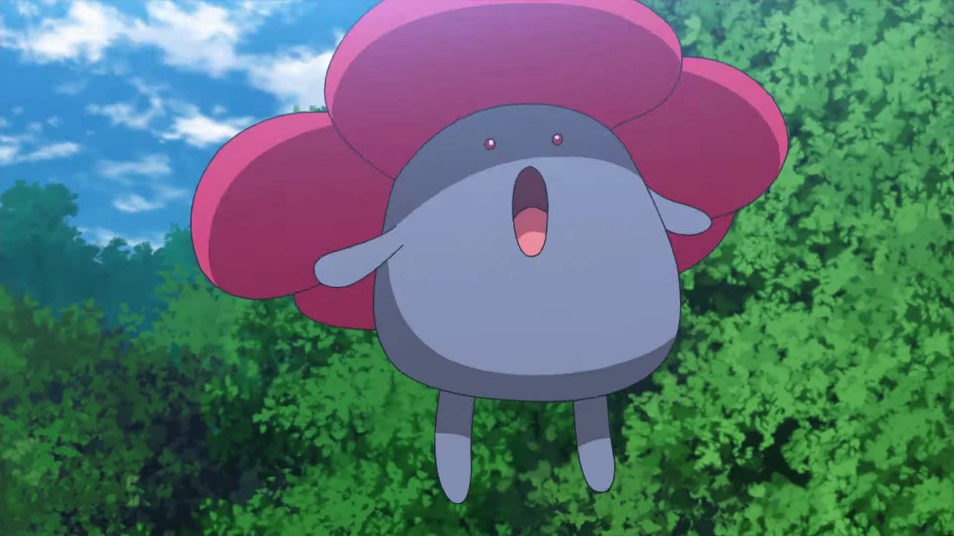 Vileplume in the anime (Image via The Pokemon Company)