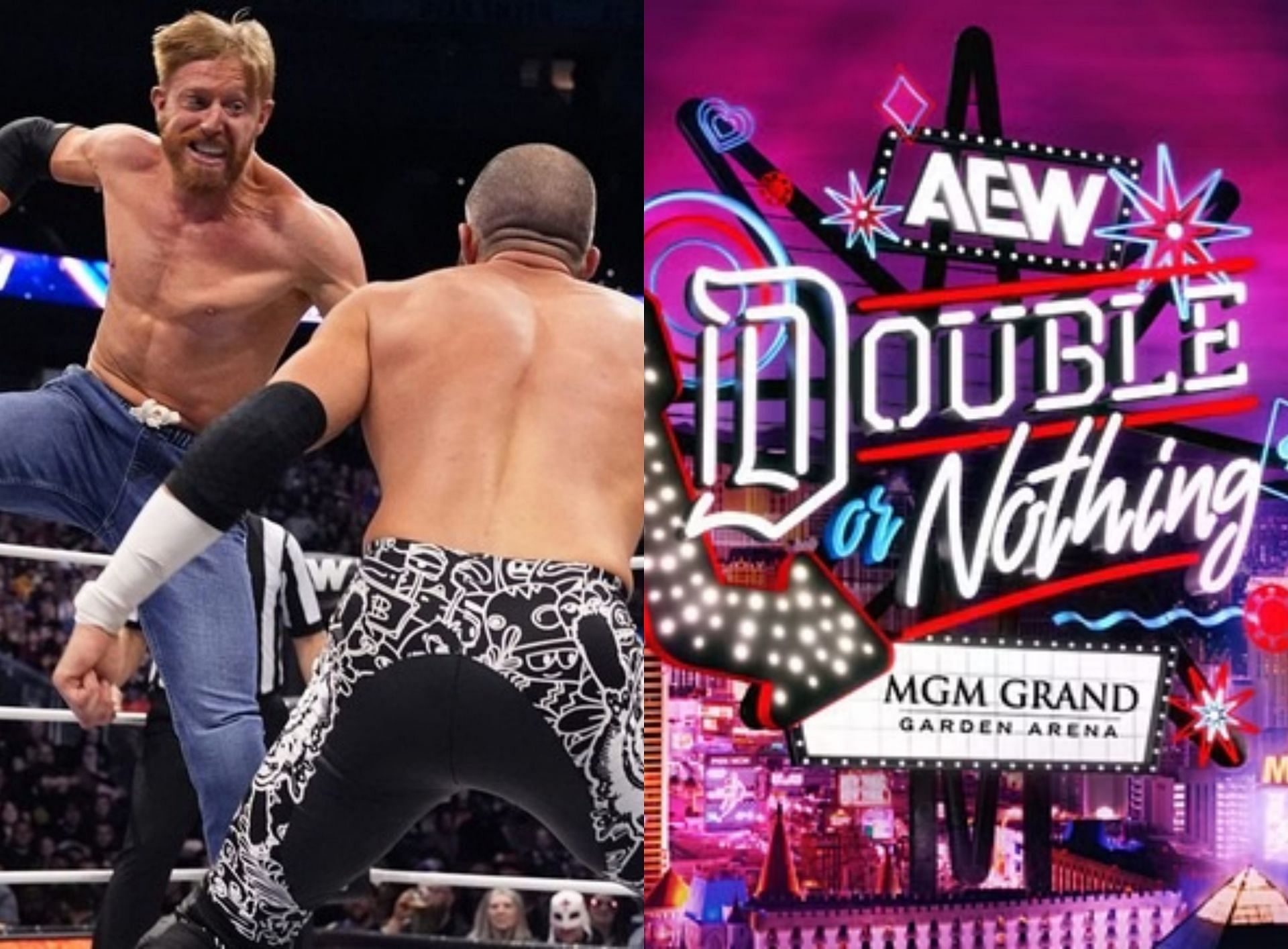 AEW Double or Nothing में होगी दोस्त से दुश्मन बने सुपरस्टार्स की टक्कर (Photo: AEW)