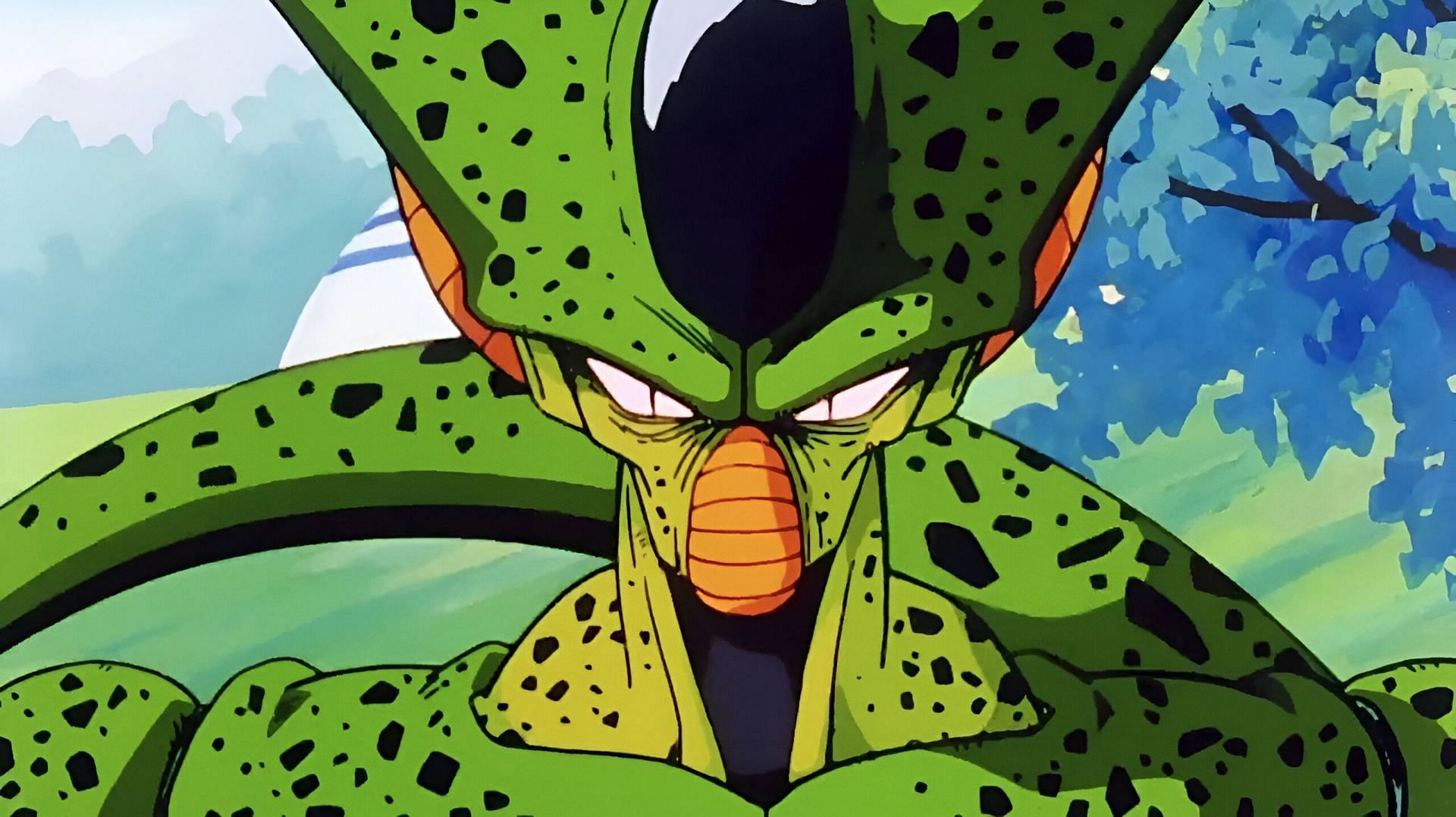 Cell, as seen in Dragon Ball Z (Image via Toei Animation)