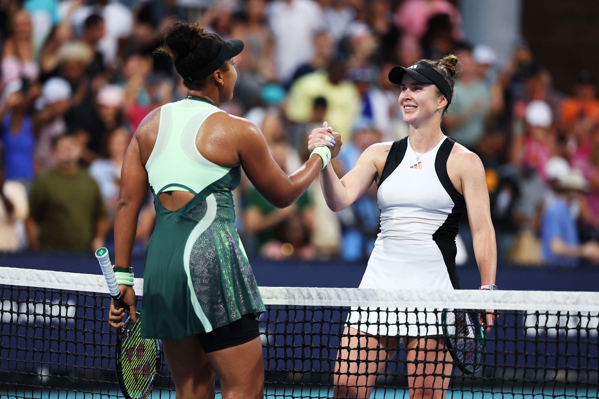 Elina Svitolina and Naomi Osaka`