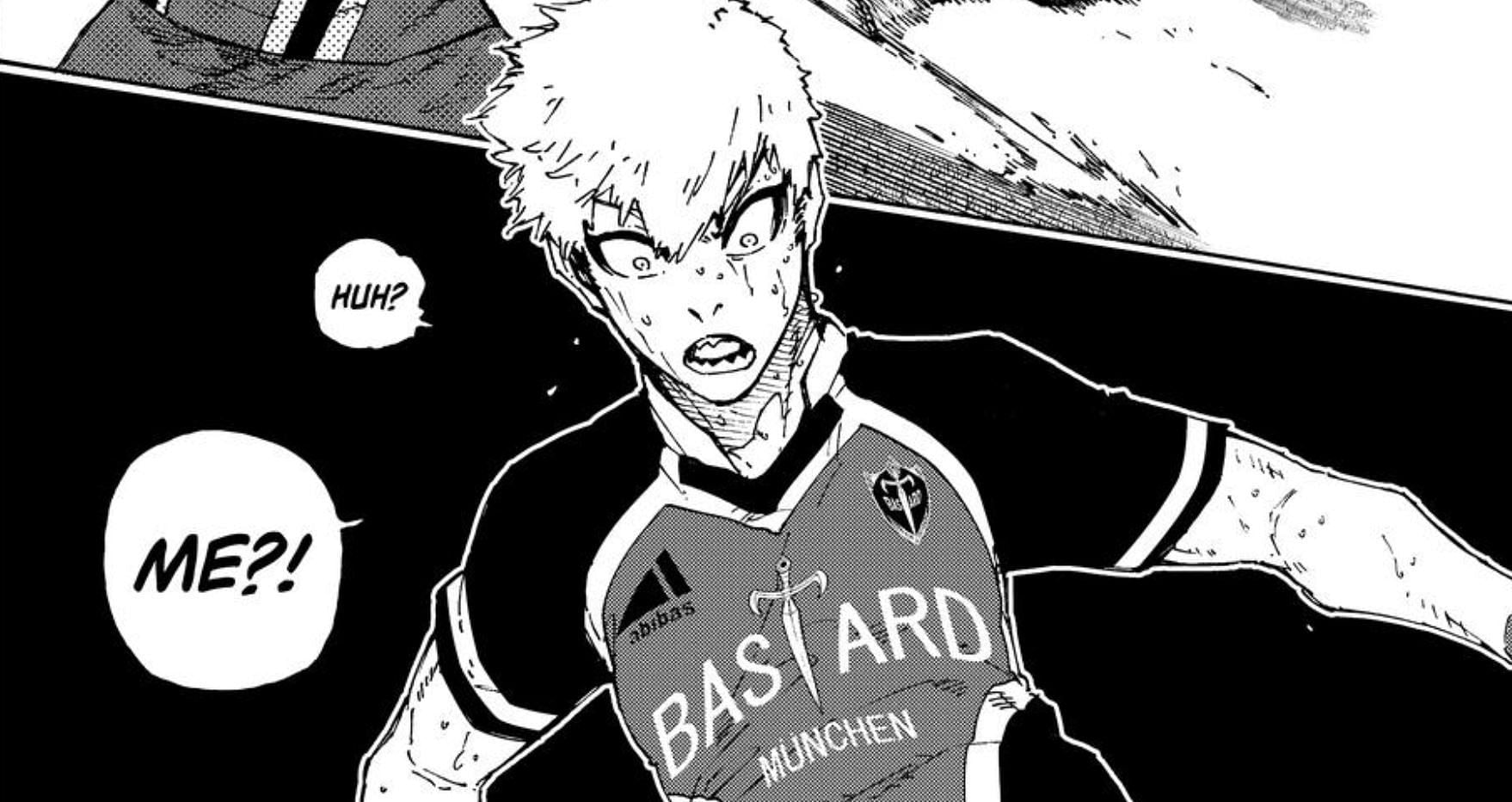 Raichi Jingo as seen in Blue Lock manga (Image via Kodansha)