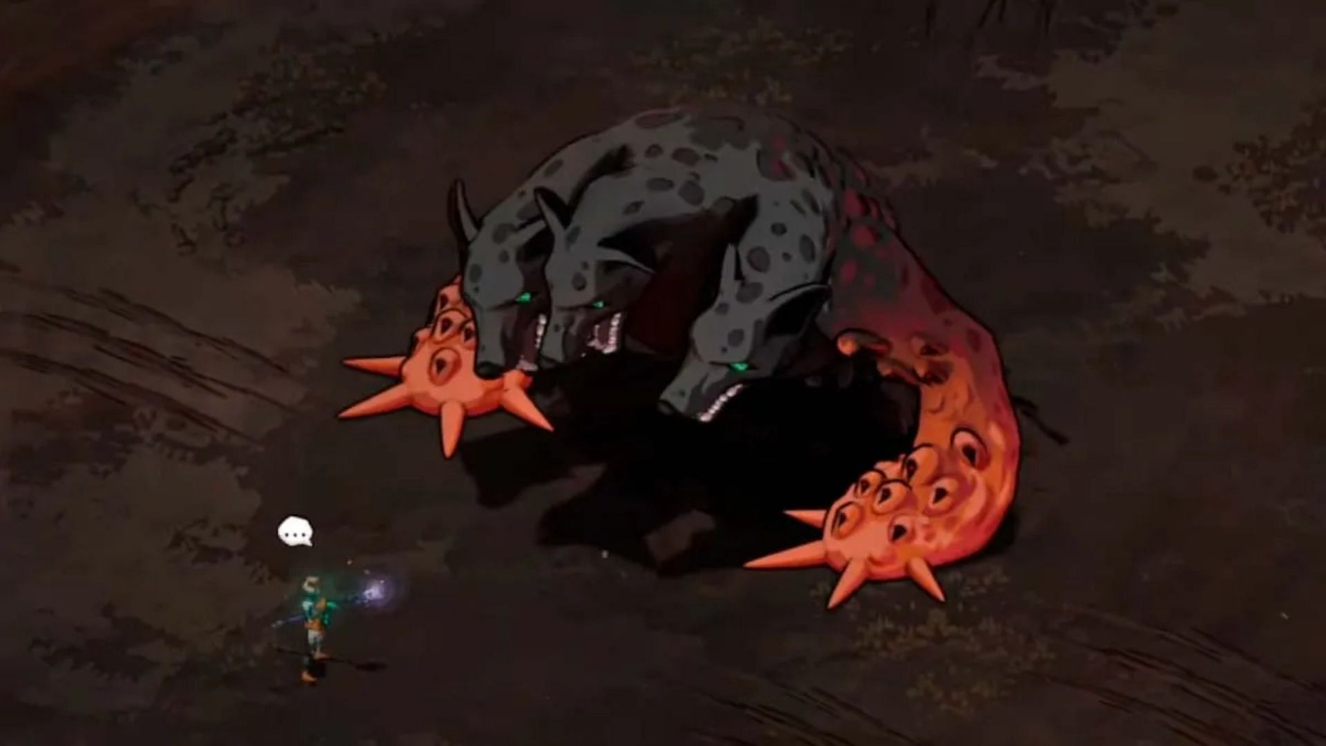 You will gain access to Tartarus after beating Cerberus (Image via Supergiant Games)
