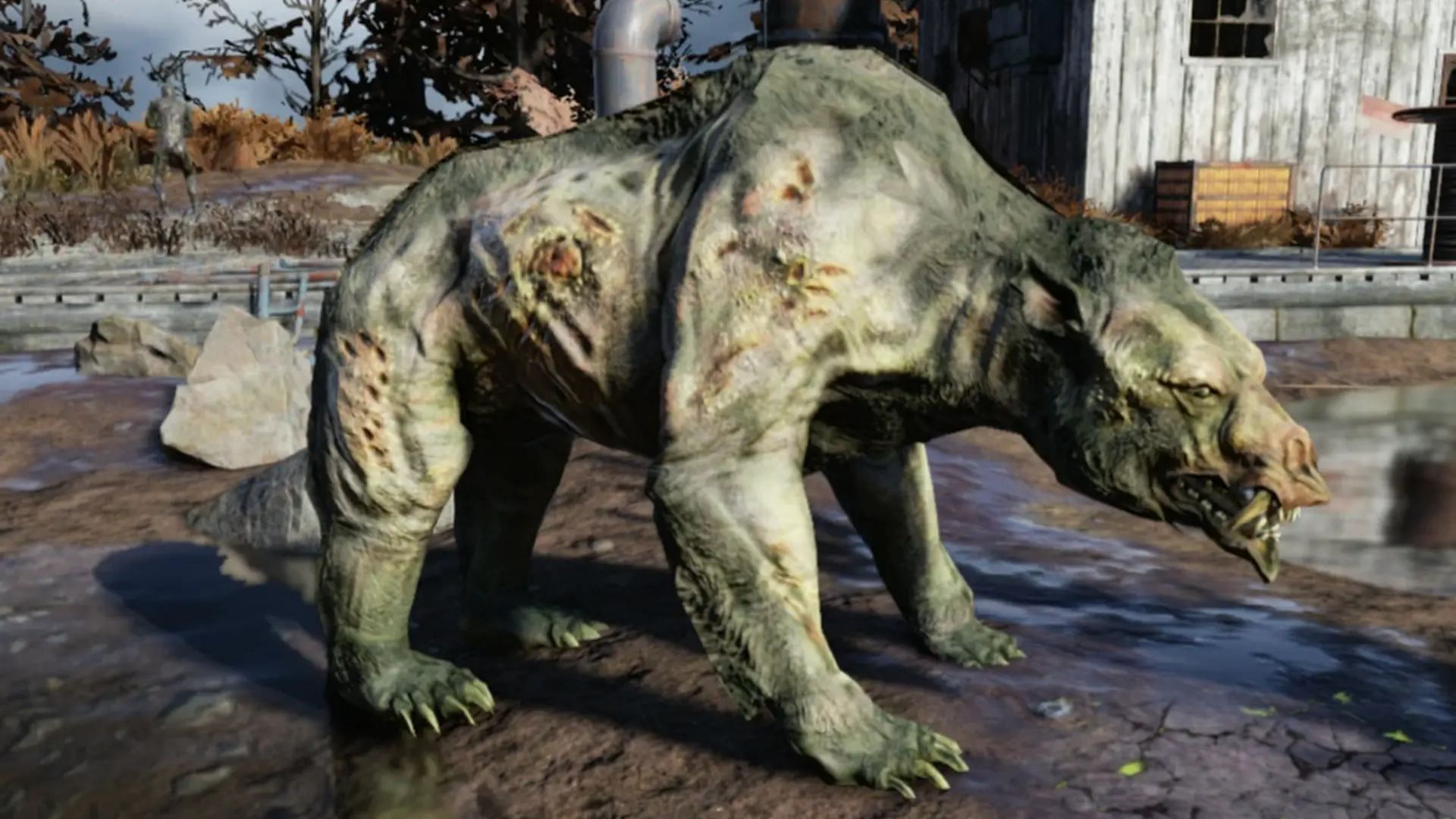 The locations of the &quot;Strange Monster&quot; in Fallout 76 (Image via Bethesda)