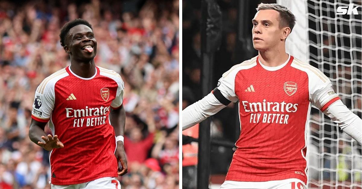 Bukayo Saka and Leandro Trossard send message to Arsenal teammate after ...