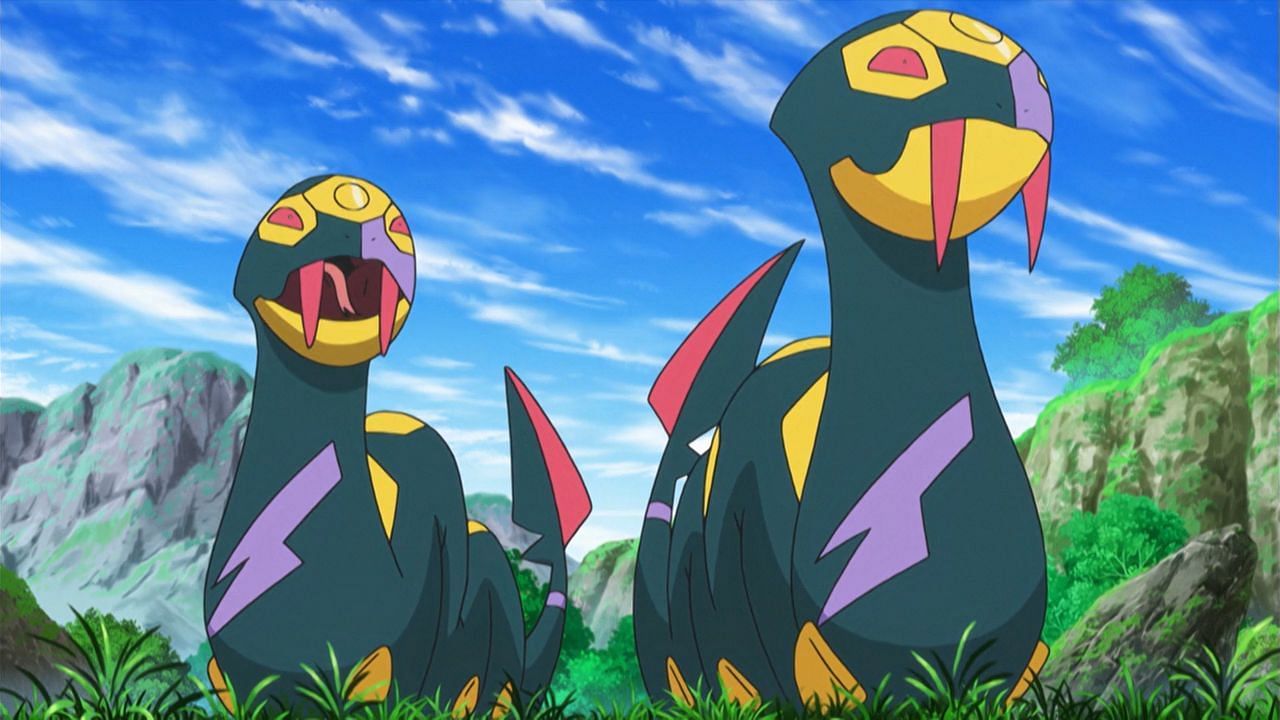 Seviper is a pure Poison-type, but the type is relatively weak in the competitive scene (Image via The Pokemon Company)