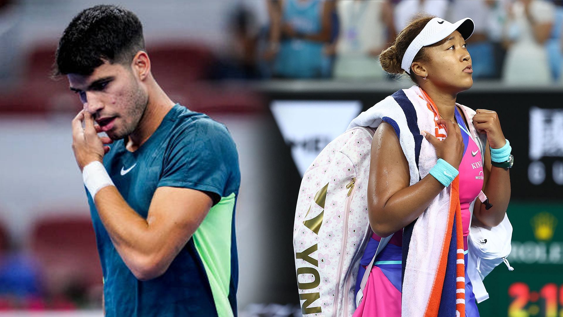 Carlos Alcaraz and Naomi Osaka (Source: Getty)