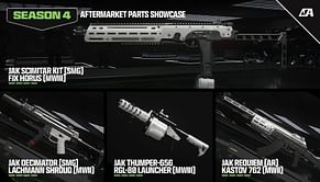 All JAK Aftermarket Parts in MW3 and Warzone Season 4