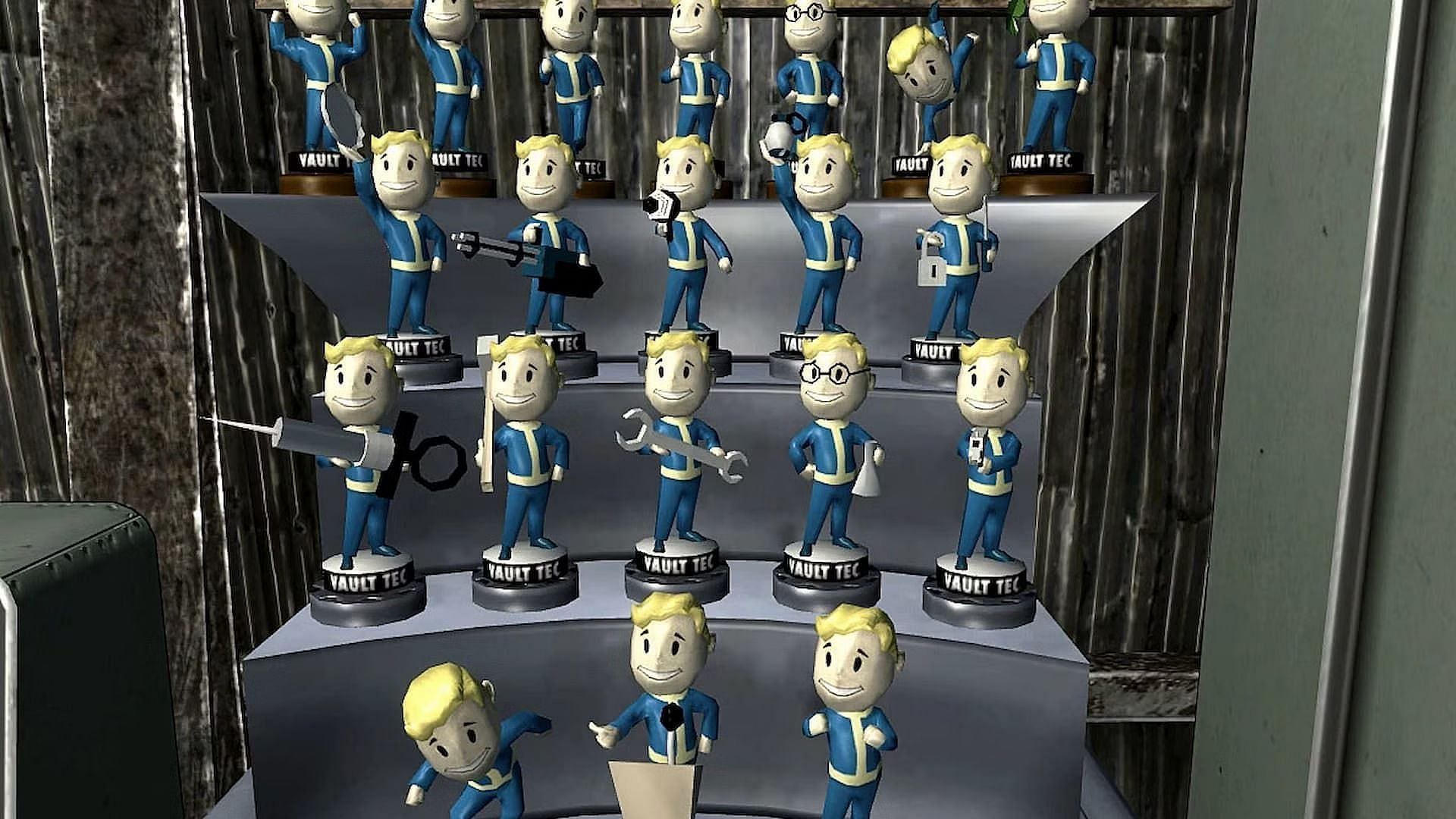 All Bobblehead effects and their location in Fallout 76 (Image via Bethesda Game Studios)