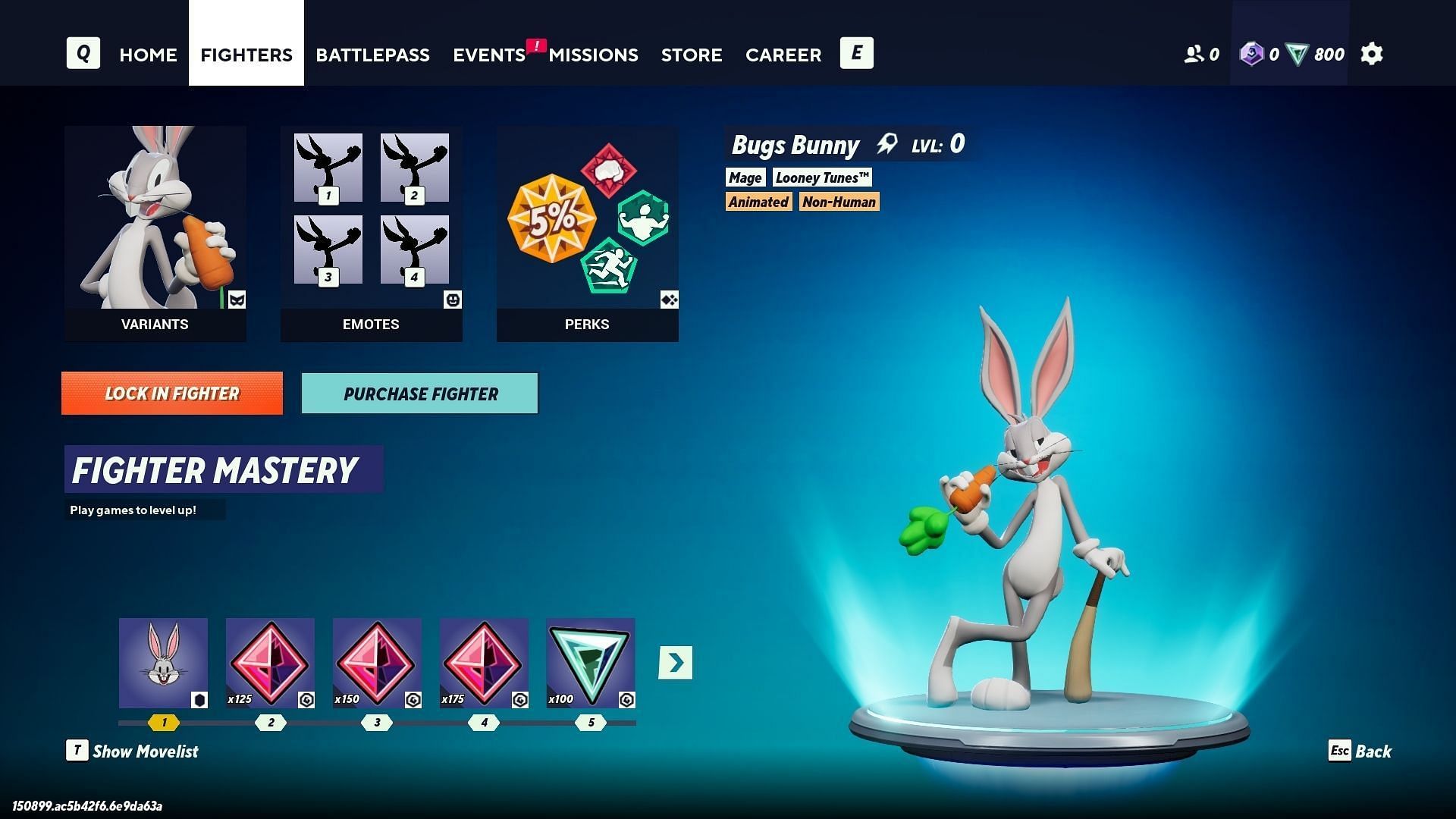 MultiVersus Bugs Bunny guide: Best combos, perks, how to unlock, and more