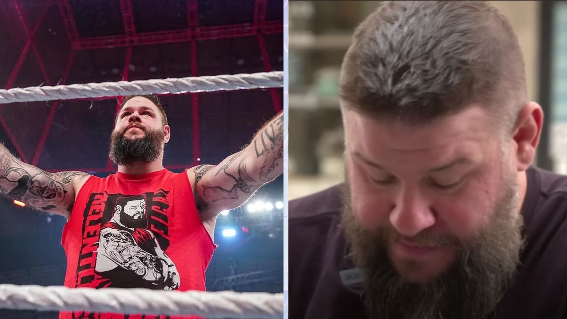 Kevin Owens is a former WWE Universal Champion [Image credits: wwe.com and WWE