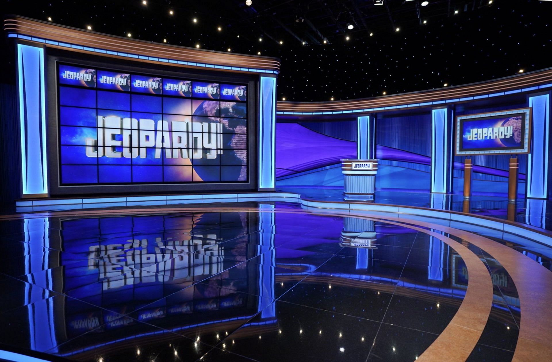 A still from Jeopardy! (Image via @KenJennings/Instagram)