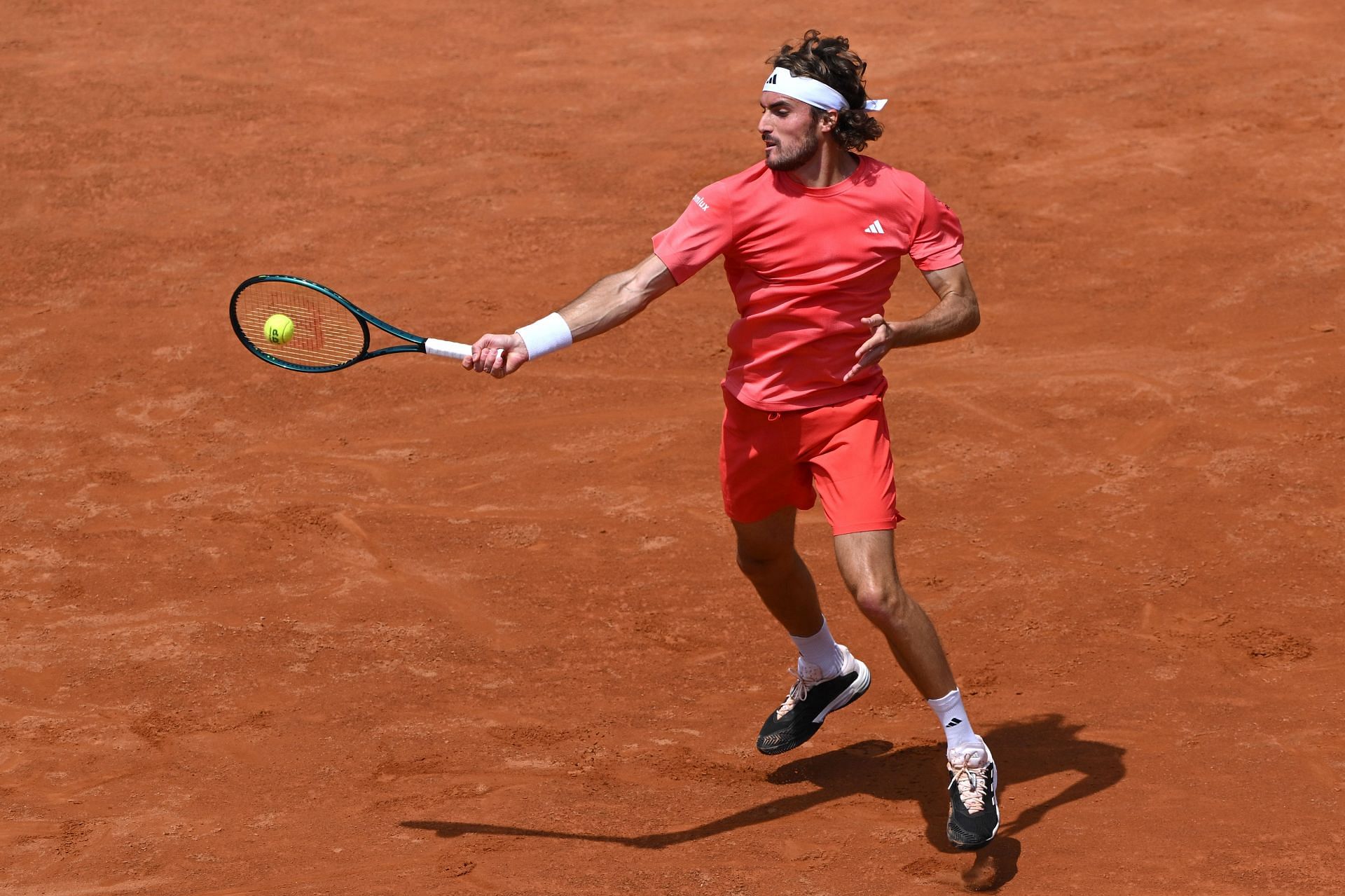 Stefanos Tsitsipas at the Internazionali BNL D&#039;Italia 2024